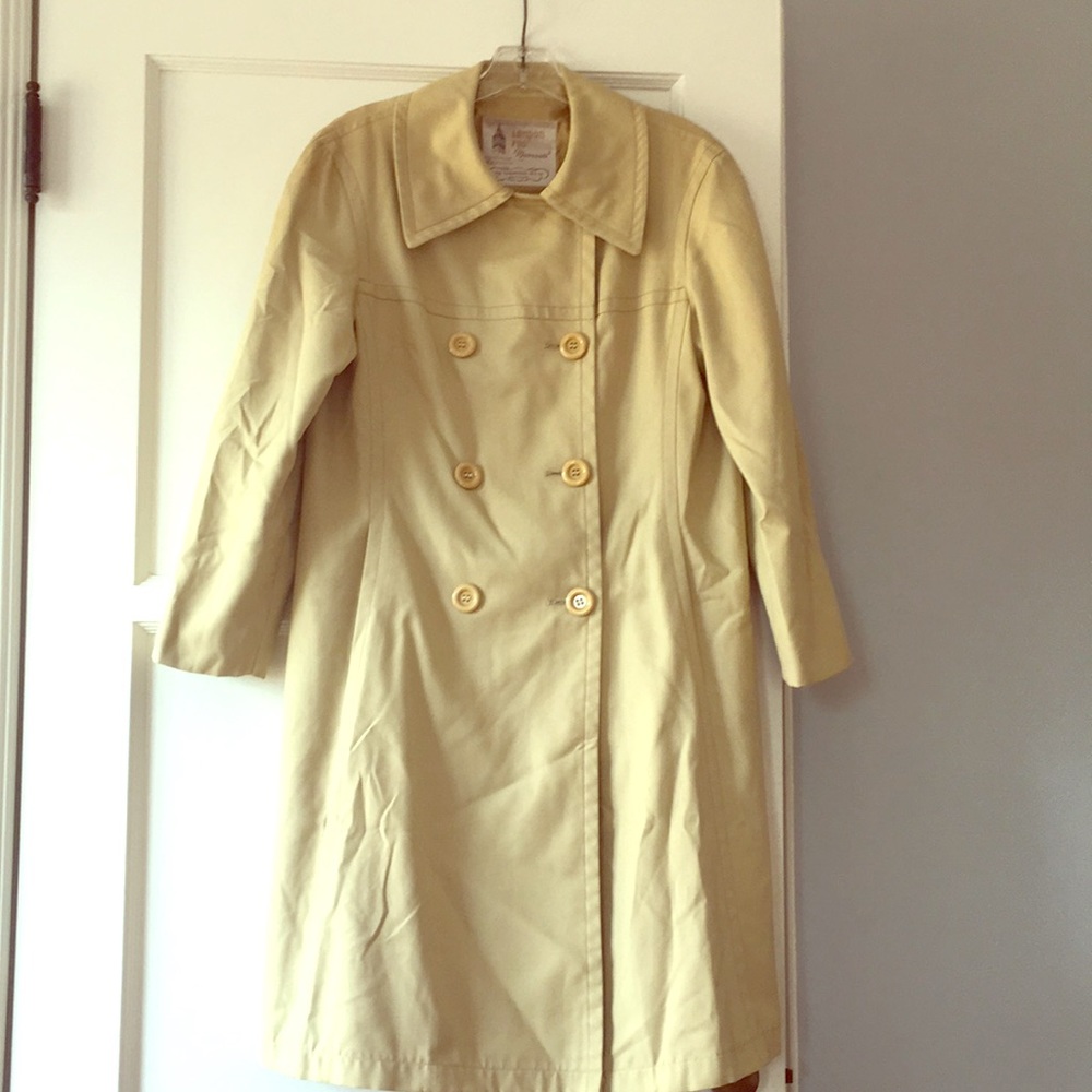 Vintage Trench Rain Coat